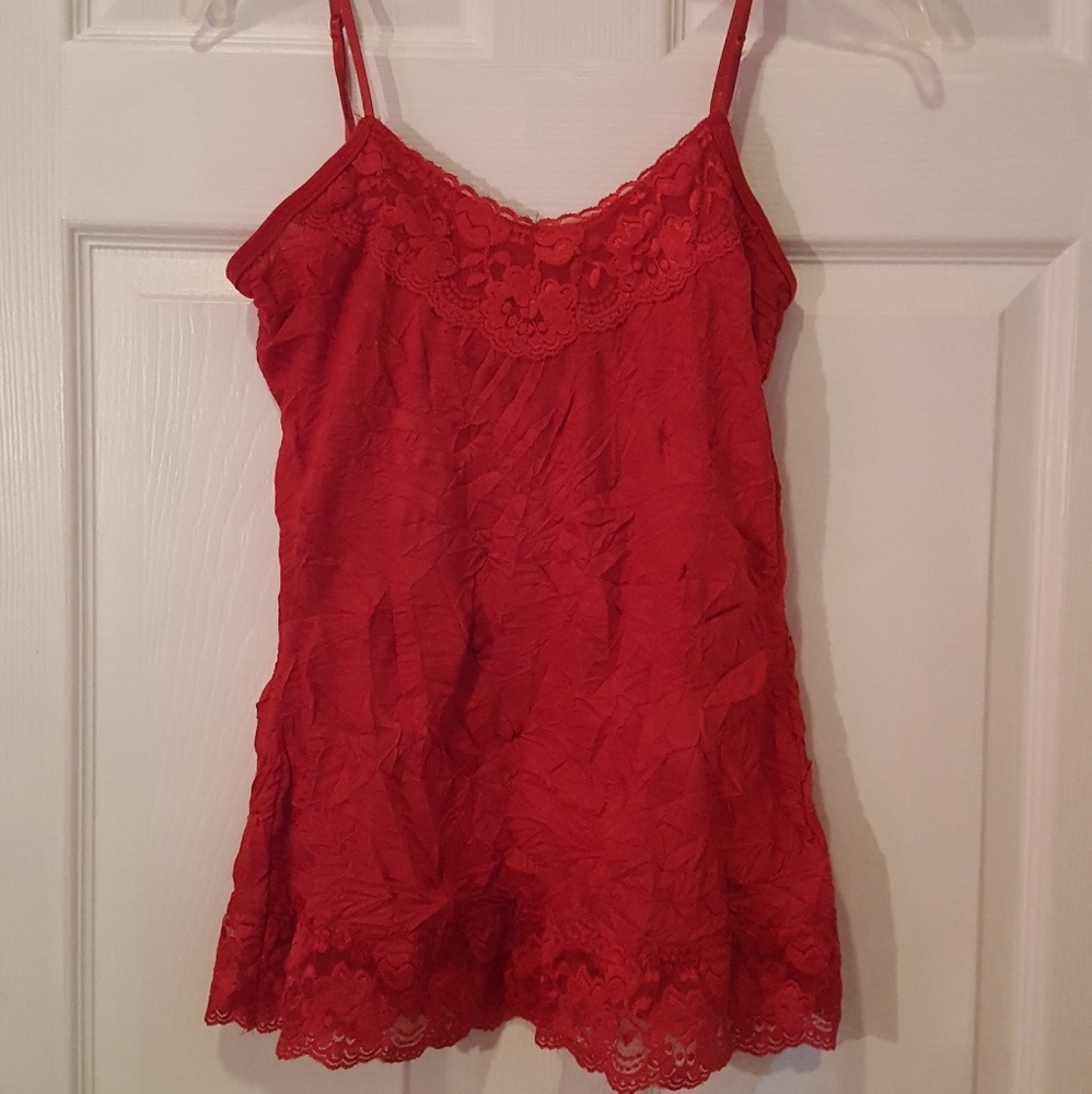 Maurices Crinkle Lace Cami - M